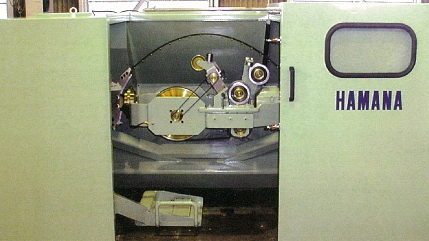 DOUBLE TWIST BUNCHER, SINGLE BOW TYPE