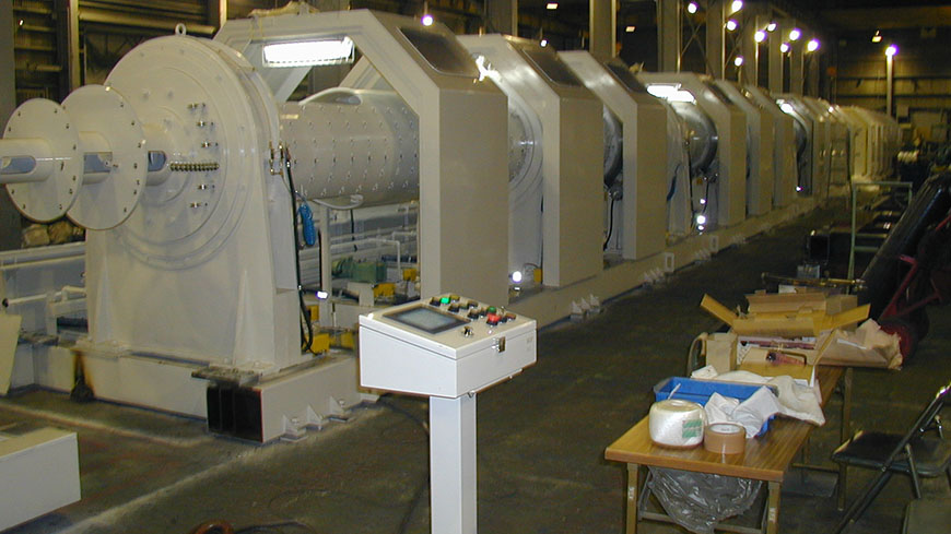 HIGH SPEED TUBULAR MACHINE