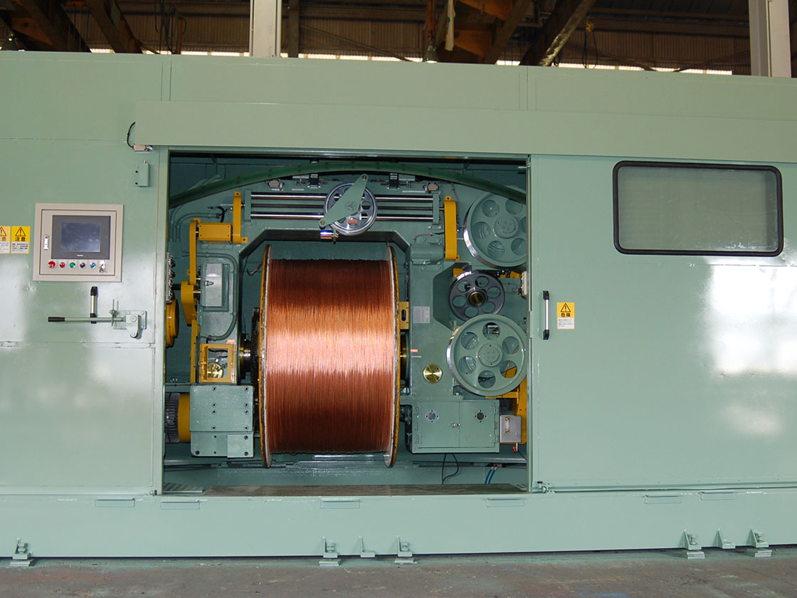 DOUBLE TWIST BUNCHER, SINGLE BOW TYPE